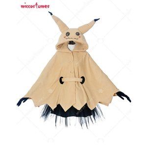 Miccostumes Mimikyu Pokemon Halloween Cosplay Costume (Size Adult S/M)